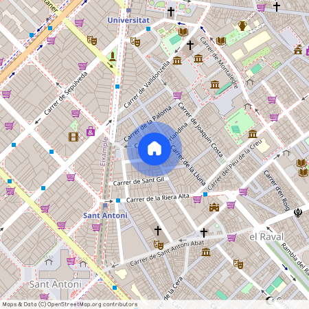 Carrer de Sant Vicenç, Barcelona, Catalonia 08001