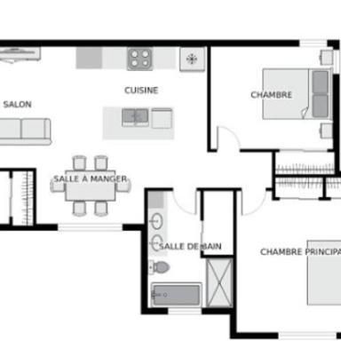 ✨🏡 Grand 4 1/2 - Haut de Duplex – Clé en main & semi-meublée 🏡✨ - Photo 4