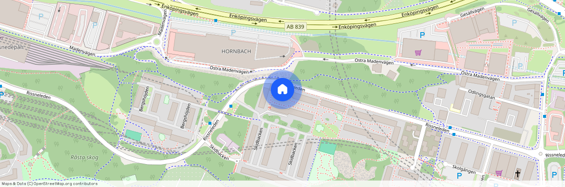 Hallonbergen, Rissneleden 71