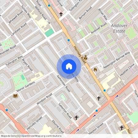 Sussex Way, Holloway, London