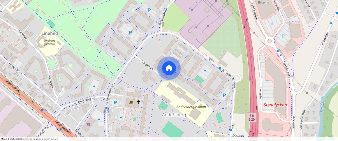 Halmstad, Andersbergsringen, **, 30221