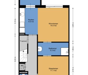 Huis te huur: Heiman Akkerstraat 7 9902 GE Appingedam - Photo 4