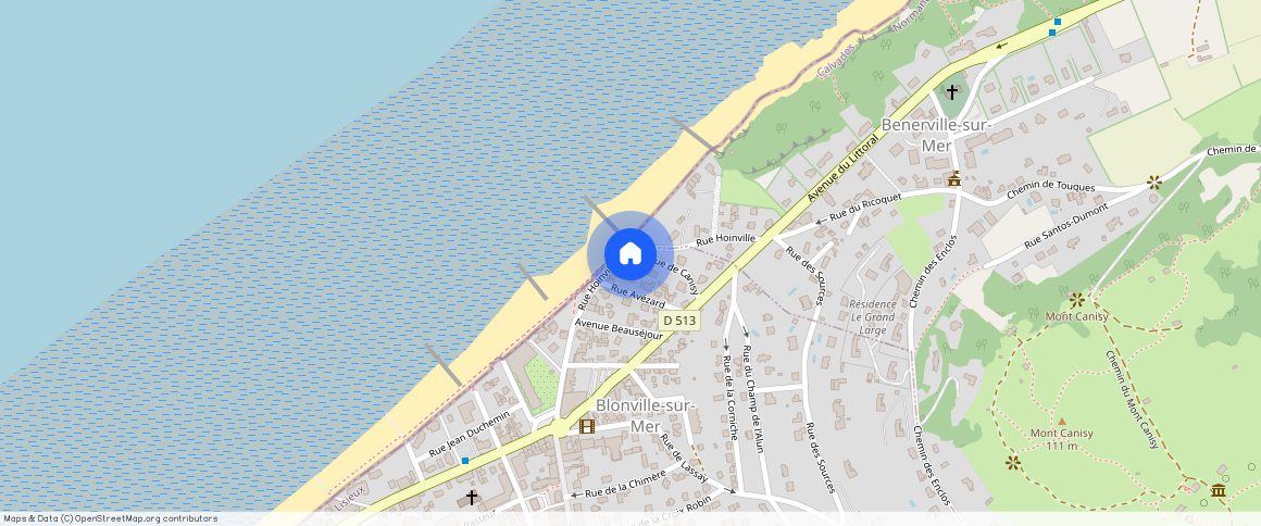 CALVADOS (14), - NORMANDIE, BLONVILLE SUR MER (14910)