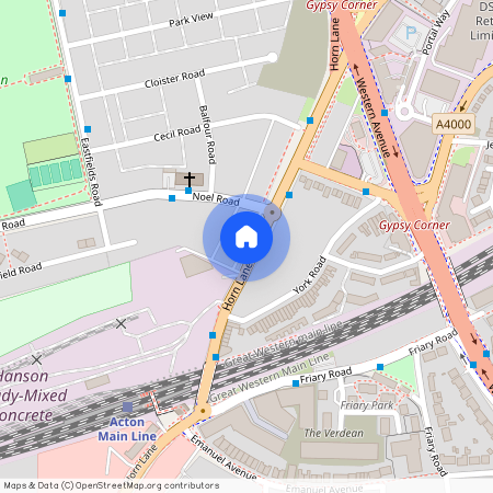 Horn Lane, Acton, London, W3