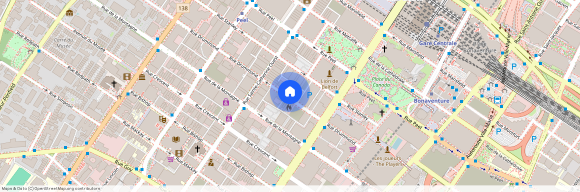 Rue Drummond, H3G 0E6, Montréal