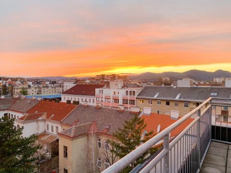 Traumhafte DG-Wohnung in 1210 Wien: 3 Zimmer, 3 Terrassen, modern und zentral! - Foto 2