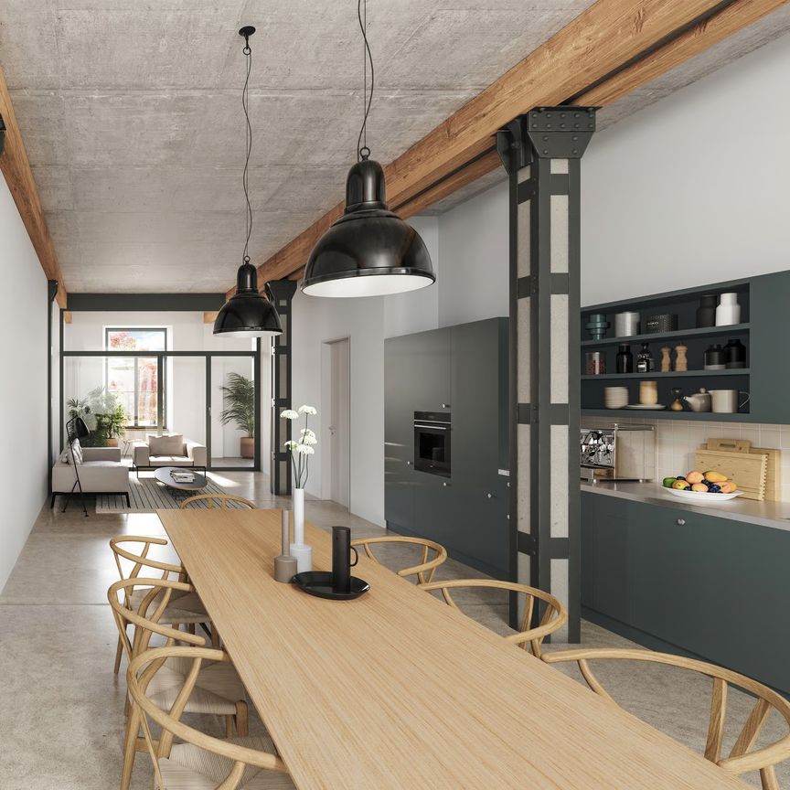 1.5 Zimmer, 48 m², 2. Stock - Foto 1