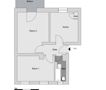 Modernisierte 2,0-Zimmer-Wohnung in Oberschleißheim - Photo 1