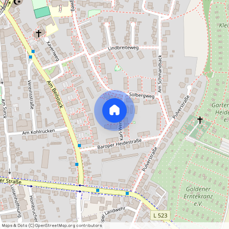 Karl-Wenk-Str. 1, 44225, Dortmund Ot Barop