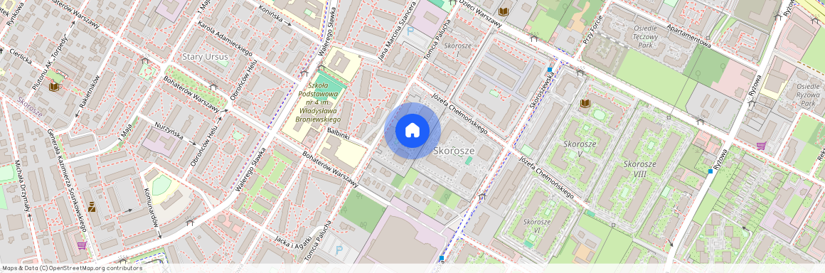 ul. Balbinki, Skorosze, Ursus, Warszawa, mazowieckie