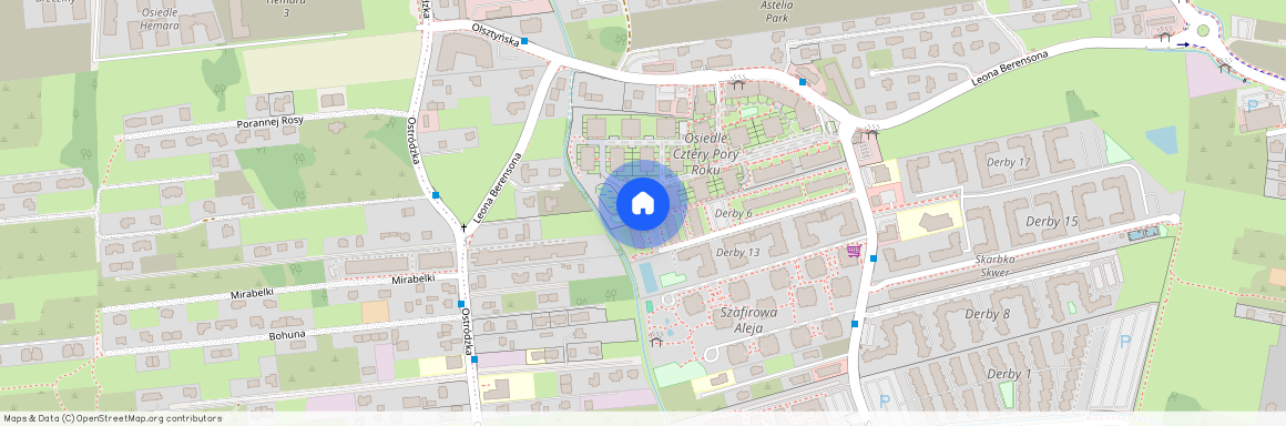 Warszawa, Białołęka, Grodzisk, Leona, Berensona