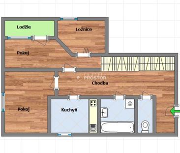 Pronájem bytu 3+1 71 m² - Photo 2