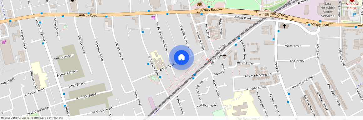 Roland Avenue, Arthur Street, Hull