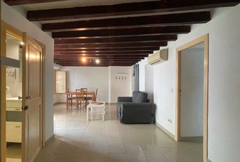 Centro Historico, apartamento un dormitorio amueblado con terraza, Paseo del Borne.