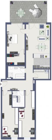 IDEAL für FAMILIEN: 4-Zi. Whg. mit großer Terrasse, Echtholzparkett m. FBH u. Stellplatz - Foto 5