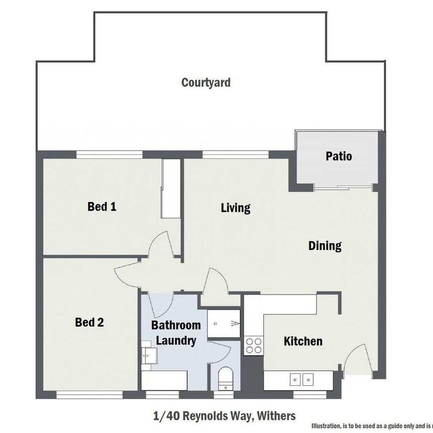 2 BEDROOM UNIT IN GATED COMPLEX - Photo 1