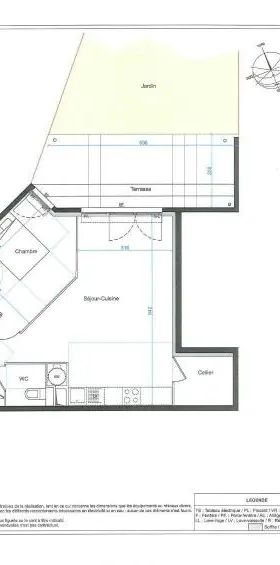 Appartement à louer 2 pièces 51.71m² - Photo 2