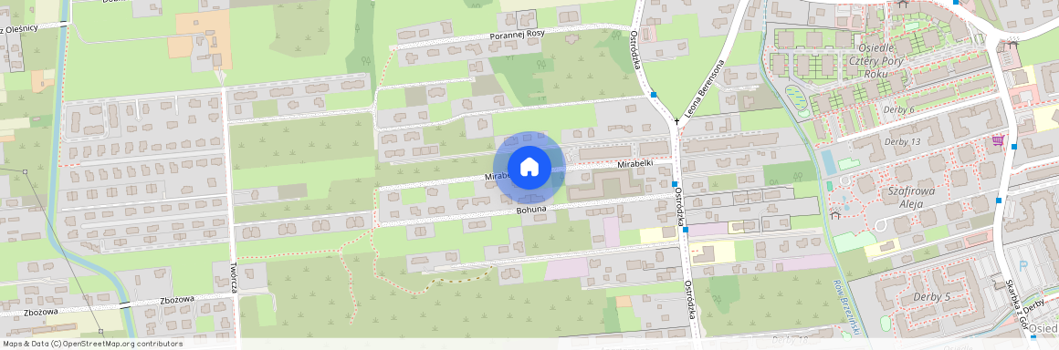 ul. Mirabelki, Brzeziny, Białołęka, Warszawa, mazowieckie