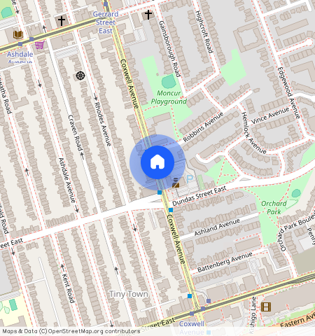 woodbine avenue near hartford, Toronto, Toronto, Toronto, M4L 3B3