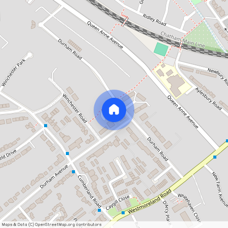One Bedroom First Floor Flat with Allocated Parking, Durham Avenue, Bromley