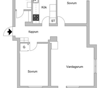 Odalvägen 7 B, Halmstad - Foto 2