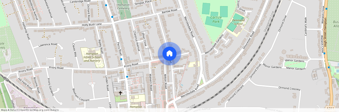 Tudor Road, Hampton, TW12