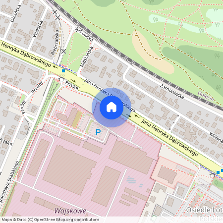 ul. Jana Henryka Dąbrowskiego, Wola, Jeżyce, Poznań, wielkopolskie