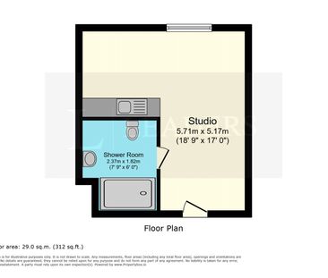 1 bedroom studio to rent London Road, Newcastle, Staffordshire, ST5 - Photo 2
