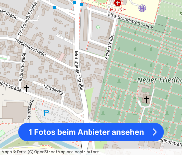 (EF1301_M) Eisenach: Eisenach, zentrumsnahe, neu möblierte 2-Zimmer... - Foto 1