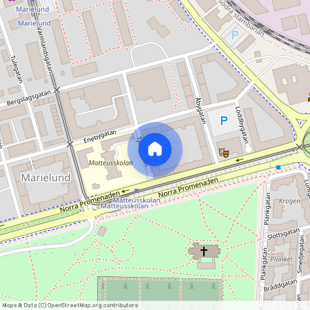 Tjustgatan 4 A, Centrum Norr