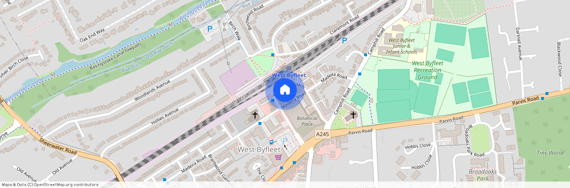 Station Approach, West Byfleet, KT14