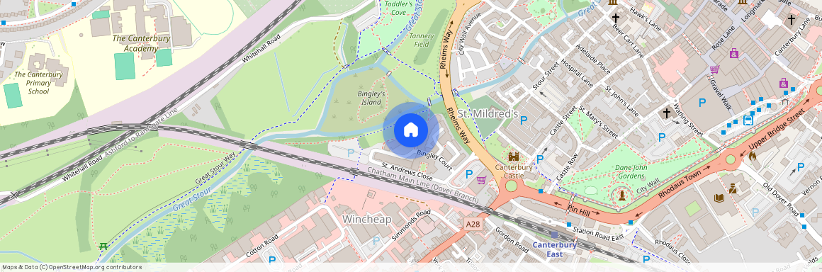 Bingley Court, Canterbury, Kent, CT1