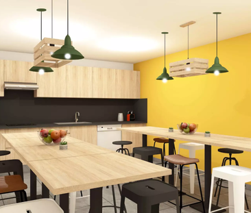 Studio au T4 de 17 à 37m² meublé et équipé - Photo 2