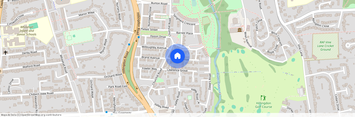 Deblin Drive, Uxbridge, Greater London, UB10