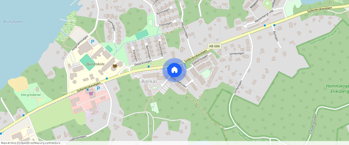 Värmdö, Djurö, Stockholm, Björkåsvägen 1