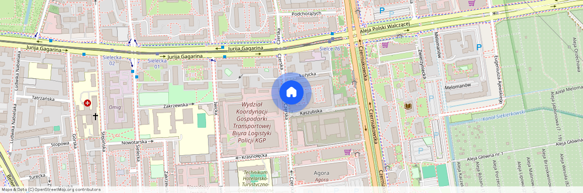 ul. Czerska, Sielce, Mokotów, Warszawa, mazowieckie