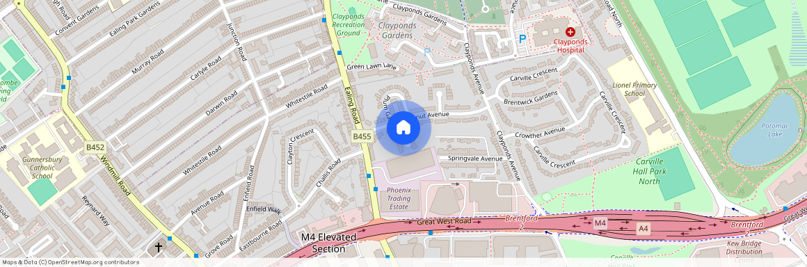 Cherry Garth, Brentford, TW8