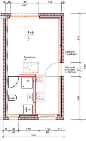 1.5 Zimmer, 24 m², EG - Photo 5