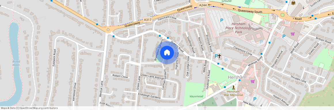 Hersham, Walton-On-Thames, KT12
