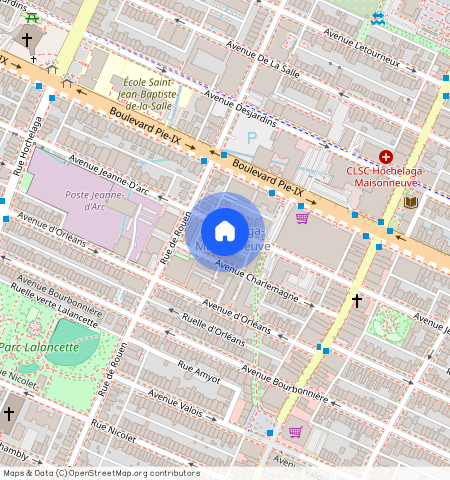 ** Avenue Jeanne-d'Arc, Mercier-Hochelaga-Maisonneuve, Mercier-Hochelaga-Maisonneuve, Ile de Montréal, H1W 3S1