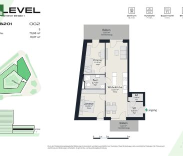 LEVEL GRAZ – Lebensgefühl auf höchstem Niveau - Foto 4