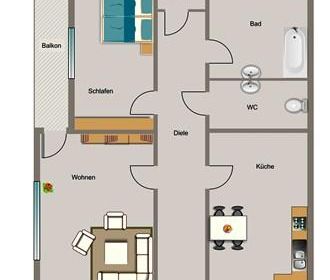 Demnächst frei! 2-Zimmer-Wohnung in Gelsenkirchen Rotthausen - Foto 1
