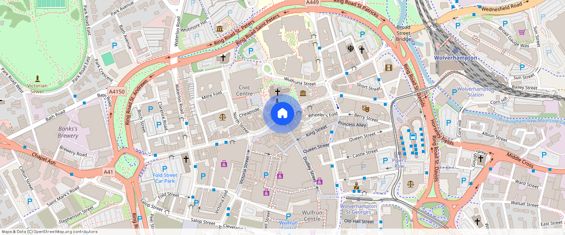 Queen Square, Wolverhampton, WV1