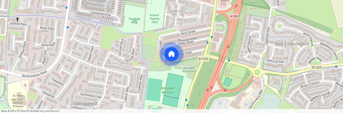 Ridley Street, Klondyke, Cramlington