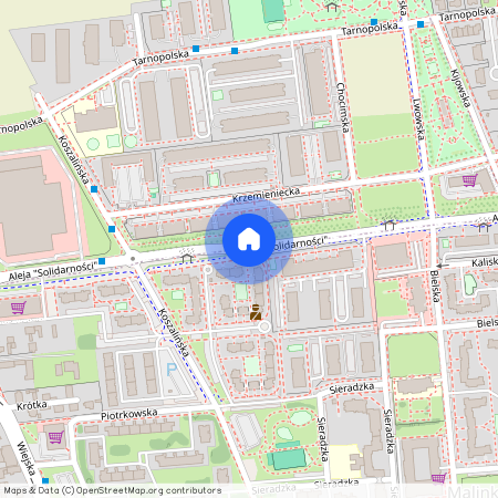 ul. Aleja "Solidarności", Gosławice, Opole, opolskie