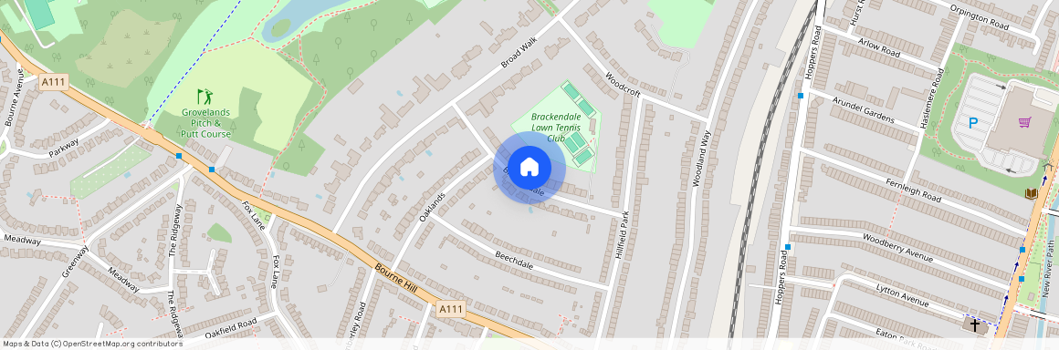 Brackendale, London N21