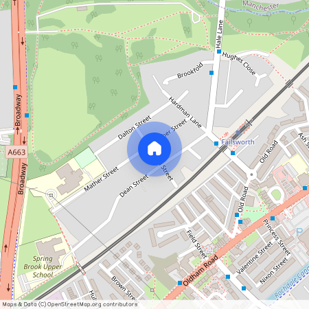 Ward Street, Failsworth, Manchester, M35