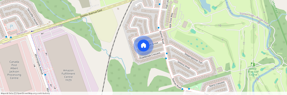 Quietbrook Crescent, Scarborough, ON M1X 2B3