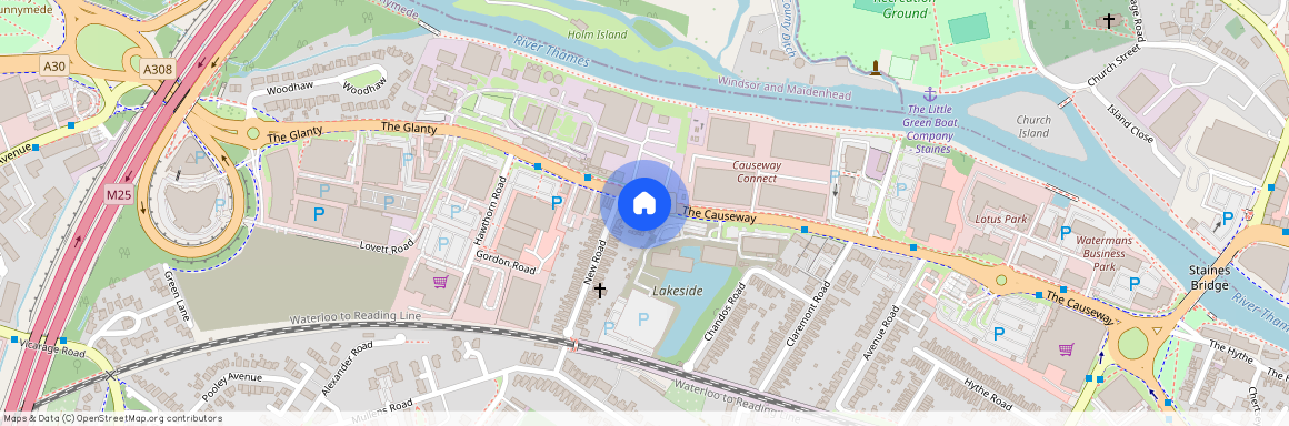 Lakeside East, The Causeway, Staines-Upon-Thames, Middlesex, TW18