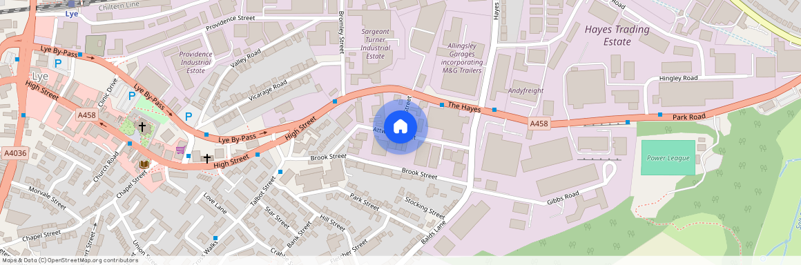 Attwood Street, Stourbridge, West Midlands, DY9